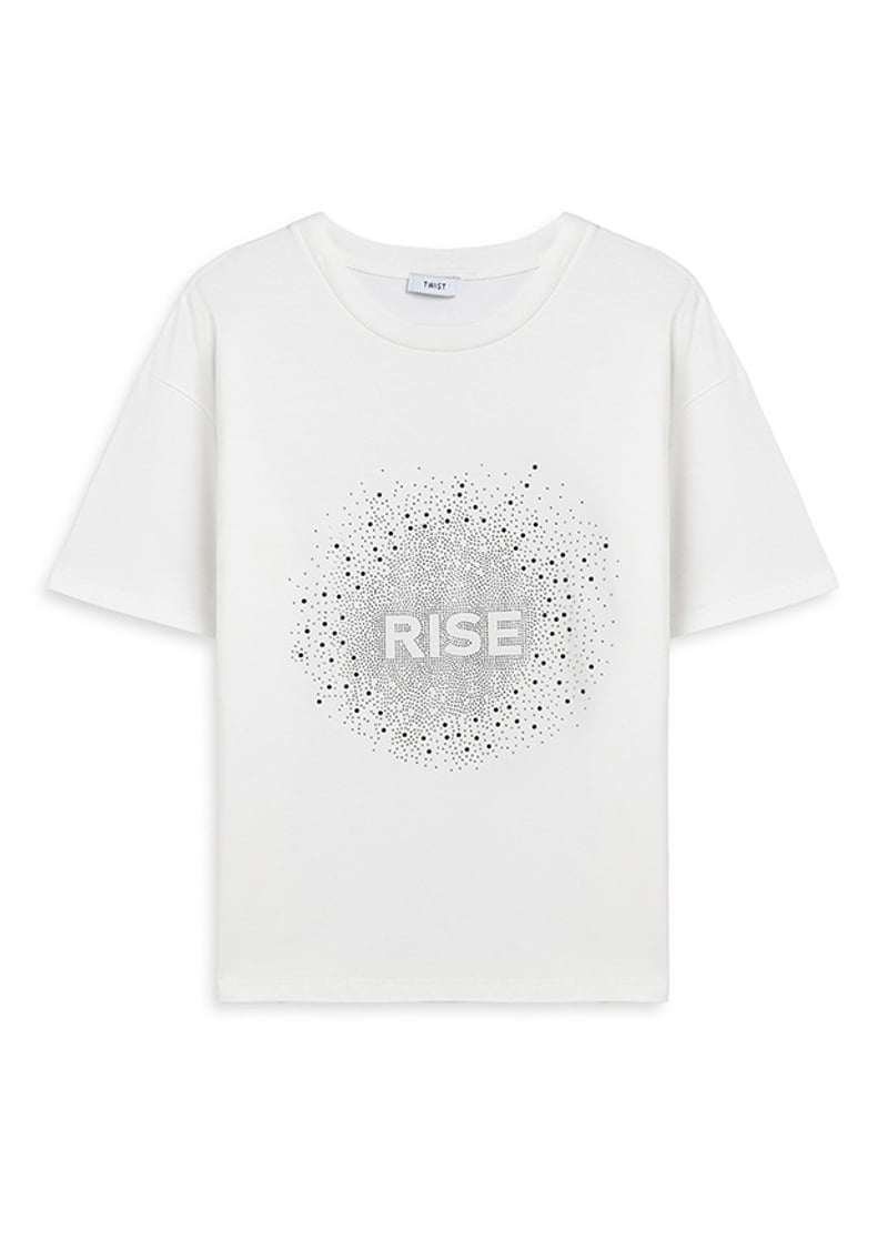 Ts1260070253 Kadın Beyaz Basic T-shirt