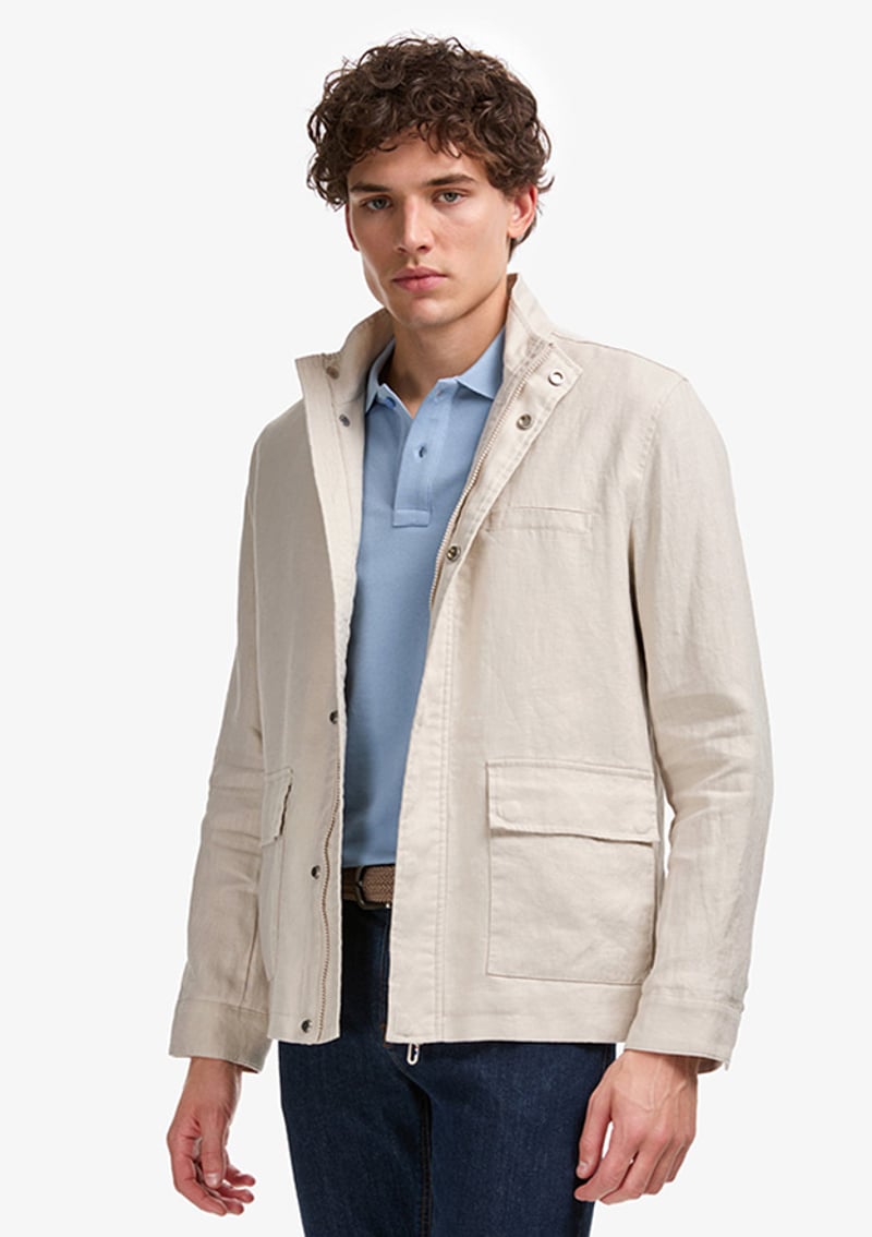 T117169002.Pu-9017 Erkek Bej Mont