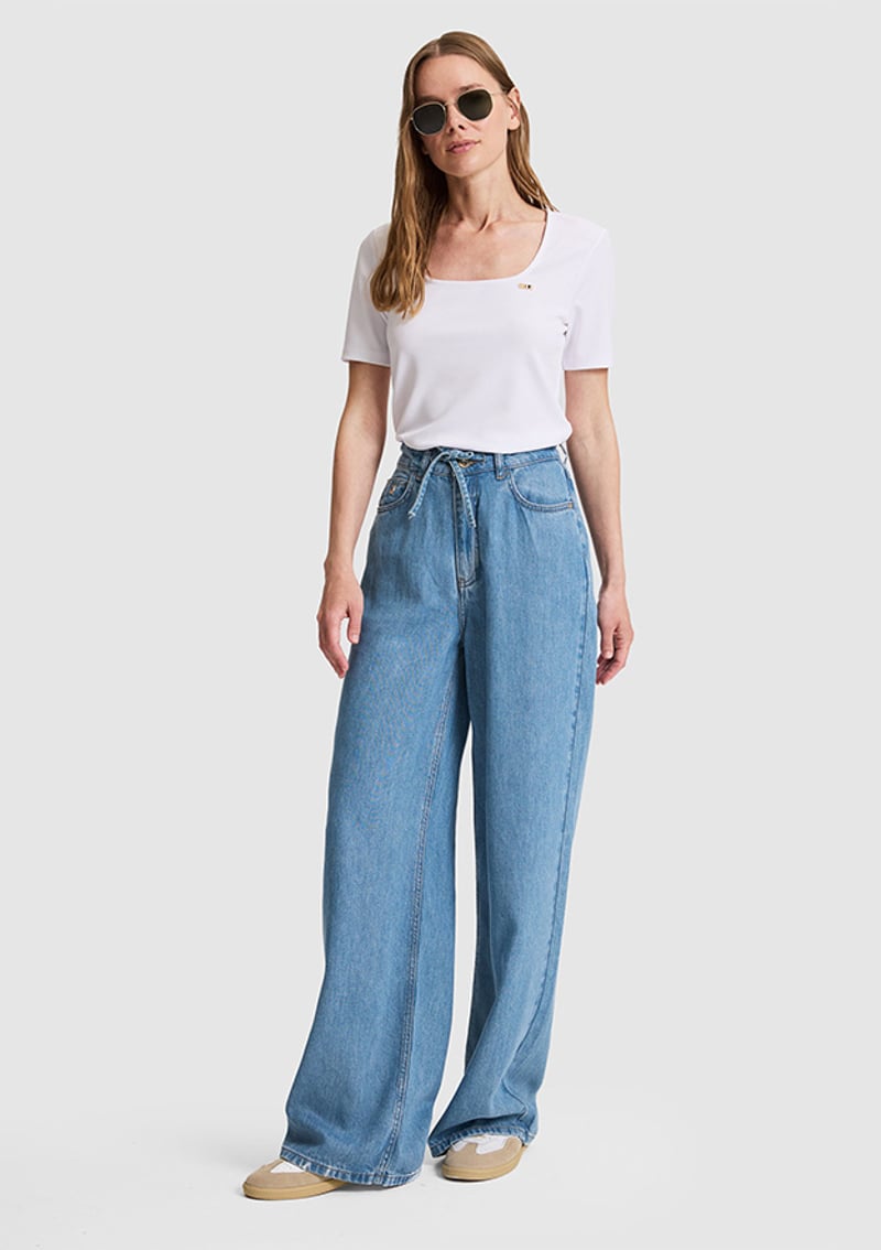 T117224107.Pu-10551 Kadın Mavi Jean Pantolon