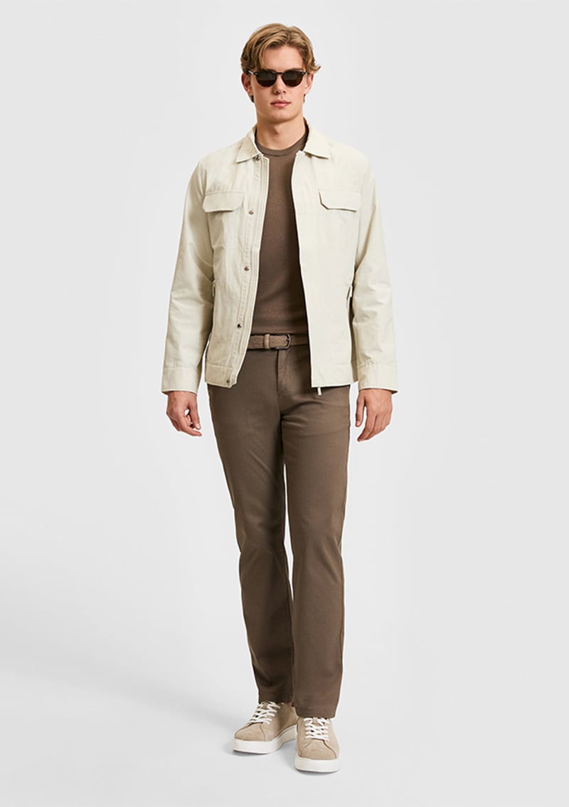 T117235863.Pu-8797 Erkek Bej Pantolon