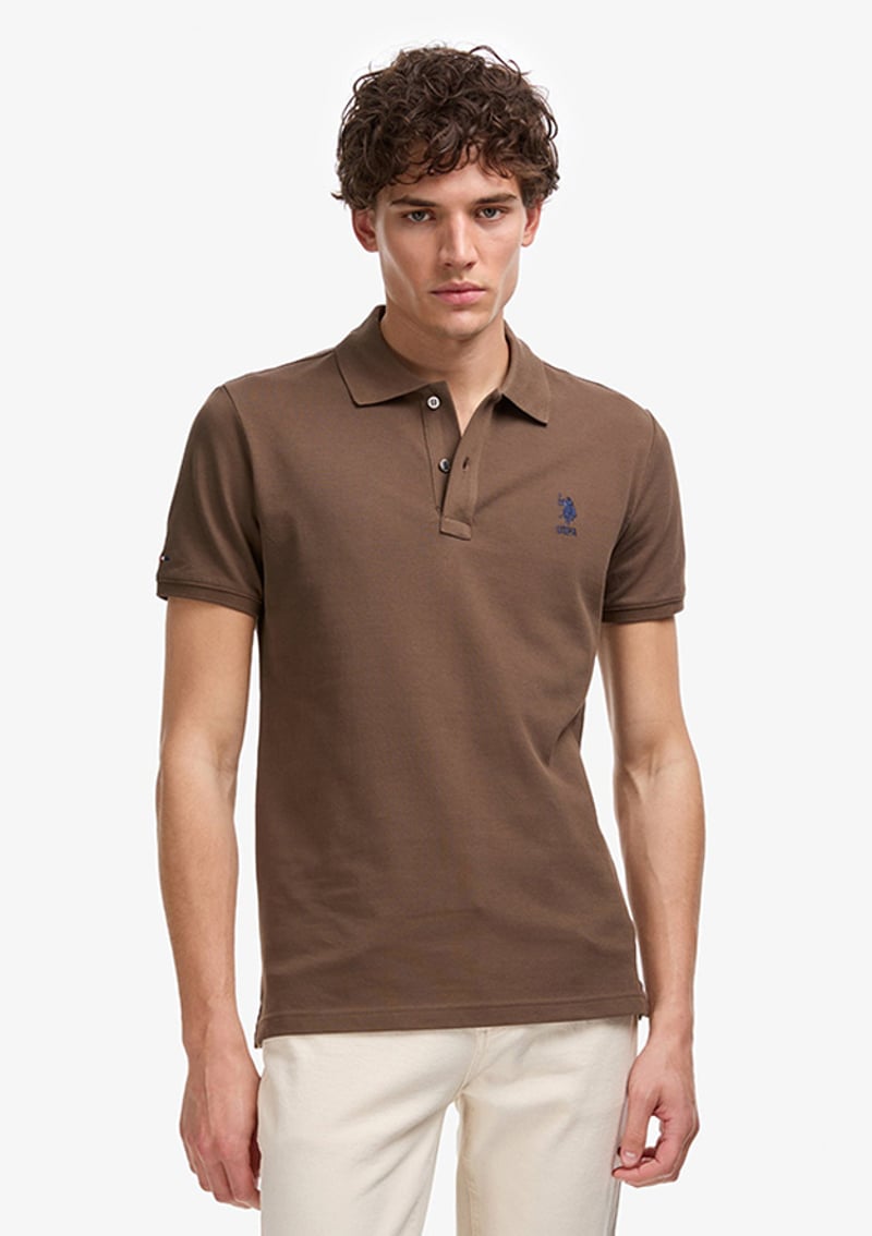 T117219803.Pu-8779 Erkek Kahverengi T-shirt