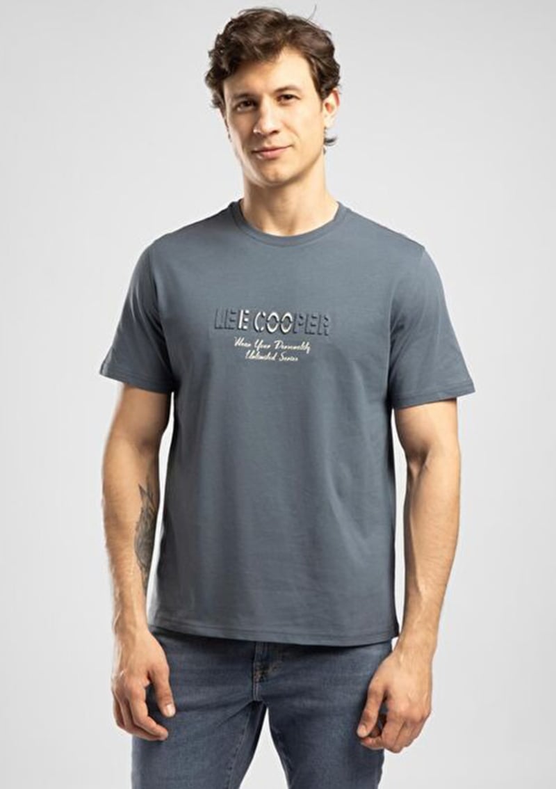 262 Lcm 242012 Erkek Bej O Yaka T-shirt