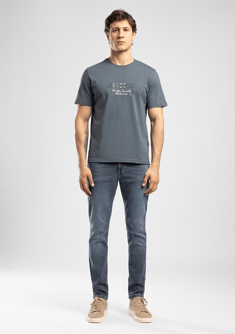 262 Lcm 242012 Erkek Lacivert O Yaka T-shirt