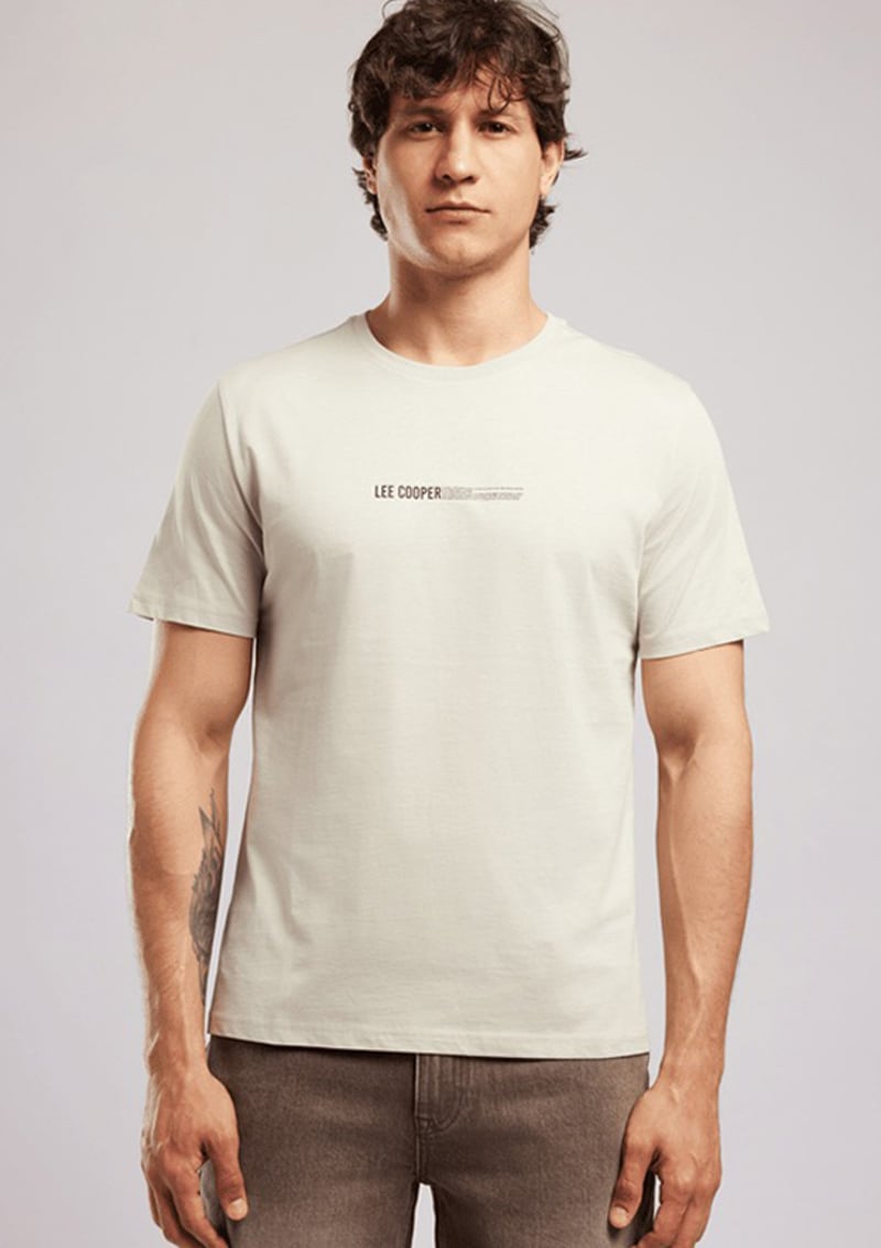 262 Lcm 242006 Erkek Bej O Yaka T-shirt