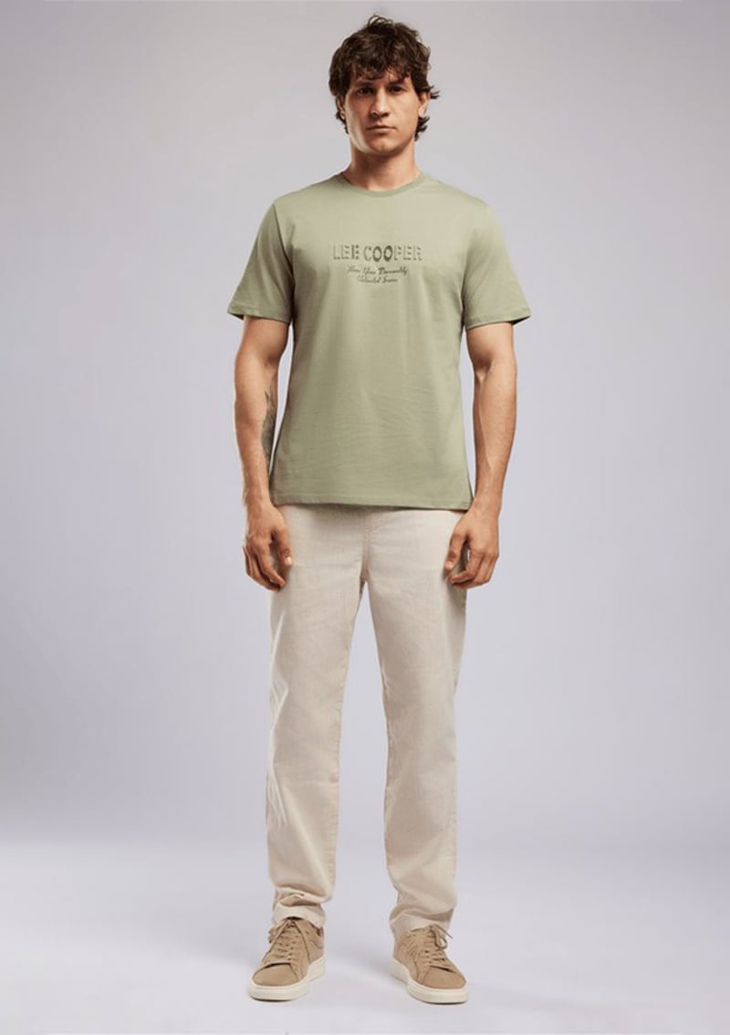 262 Lcm 242012 Erkek Yeşil O Yaka T-shirt