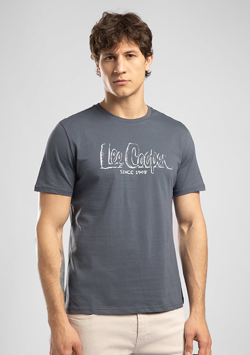 262 Lcm 242005 Erkek Lacivert O Yaka T-shirt