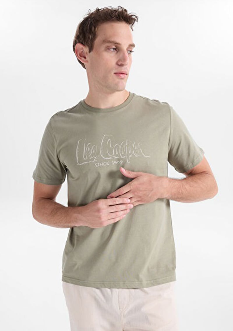 262 Lcm 242005 Erkek Yeşil O Yaka T-shirt