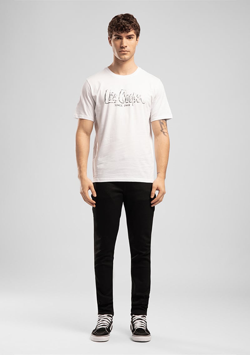 262 Lcm 242005 Erkek Beyaz O Yaka T-shirt
