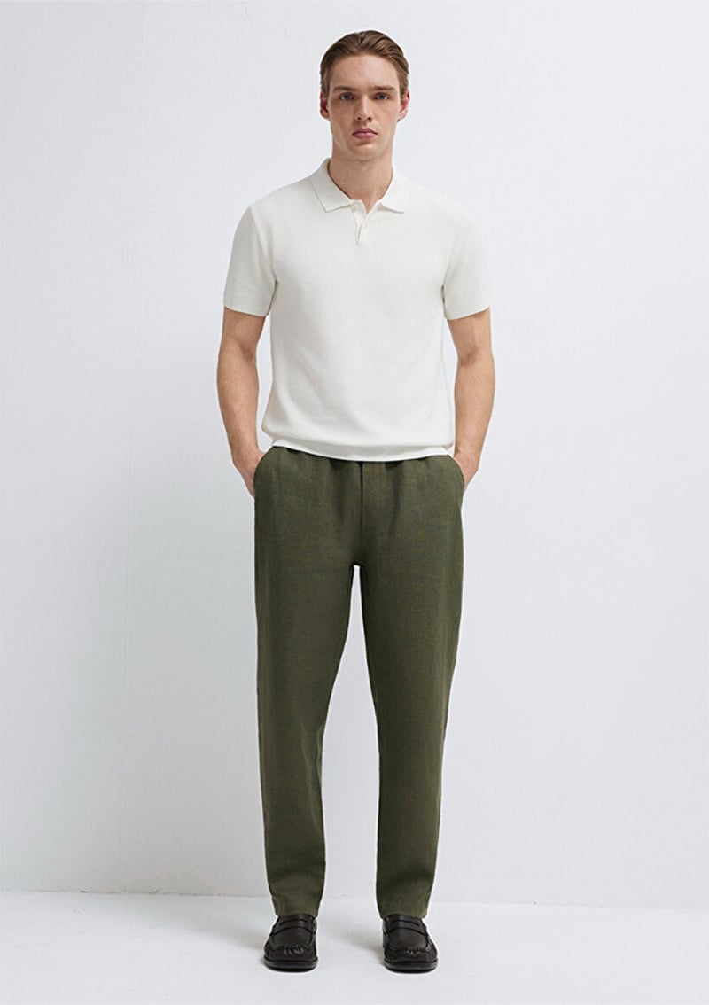 M0010577-71581 Erkek Yeşil Pantolon