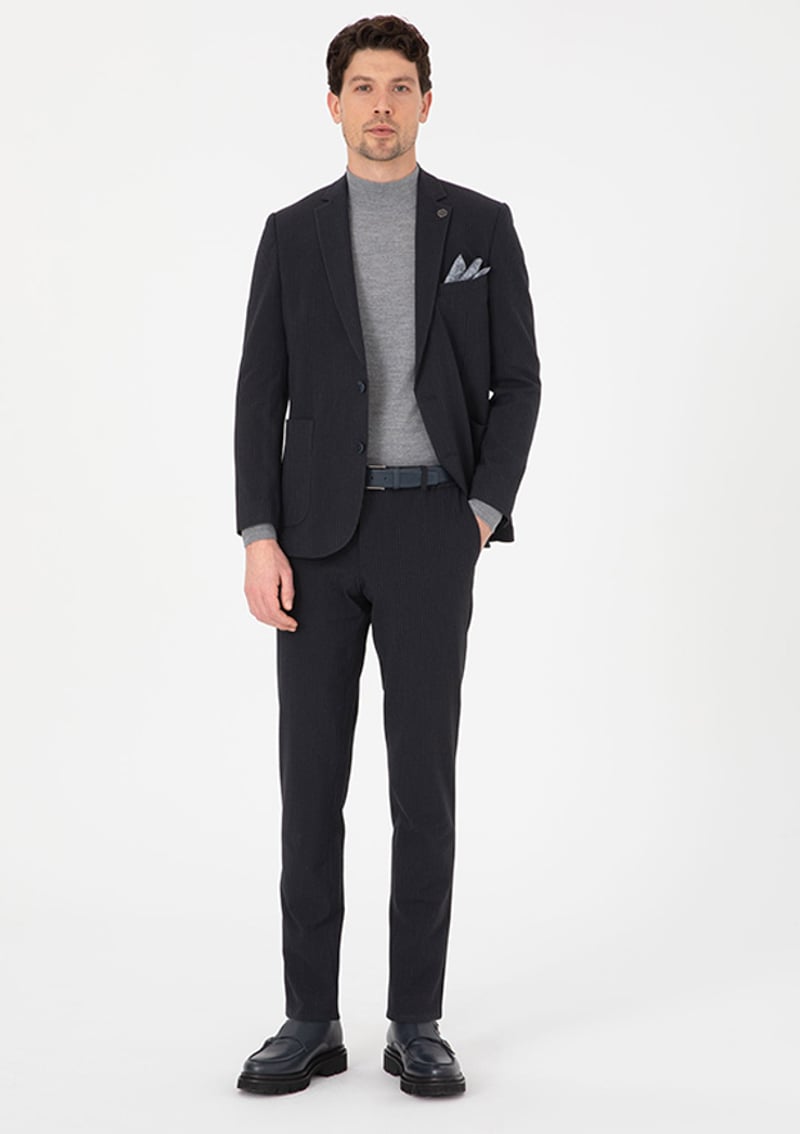U107857619.Pu-13358 Erkek Lacivert Takım Elbise