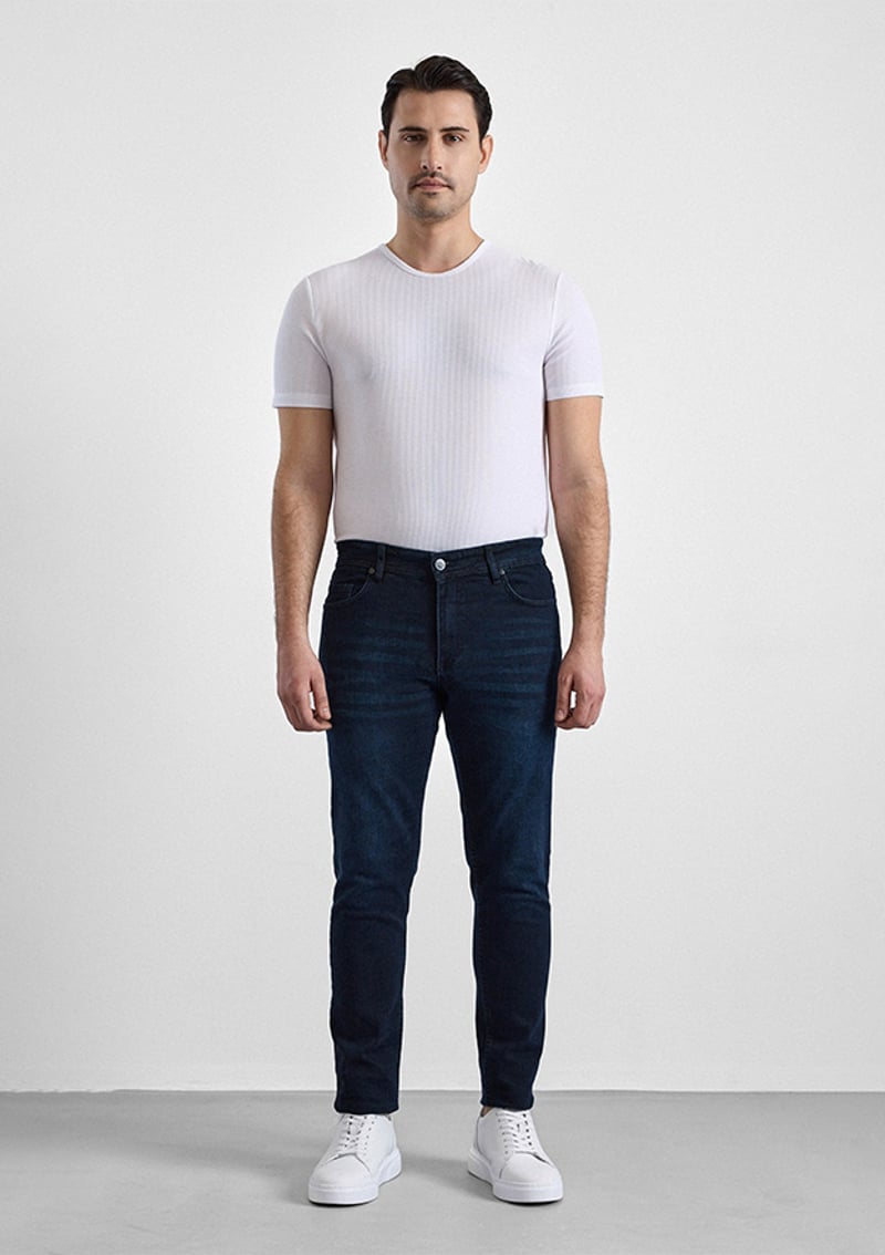 Pn2016600191 Erkek Lacivert Jean Pantolon