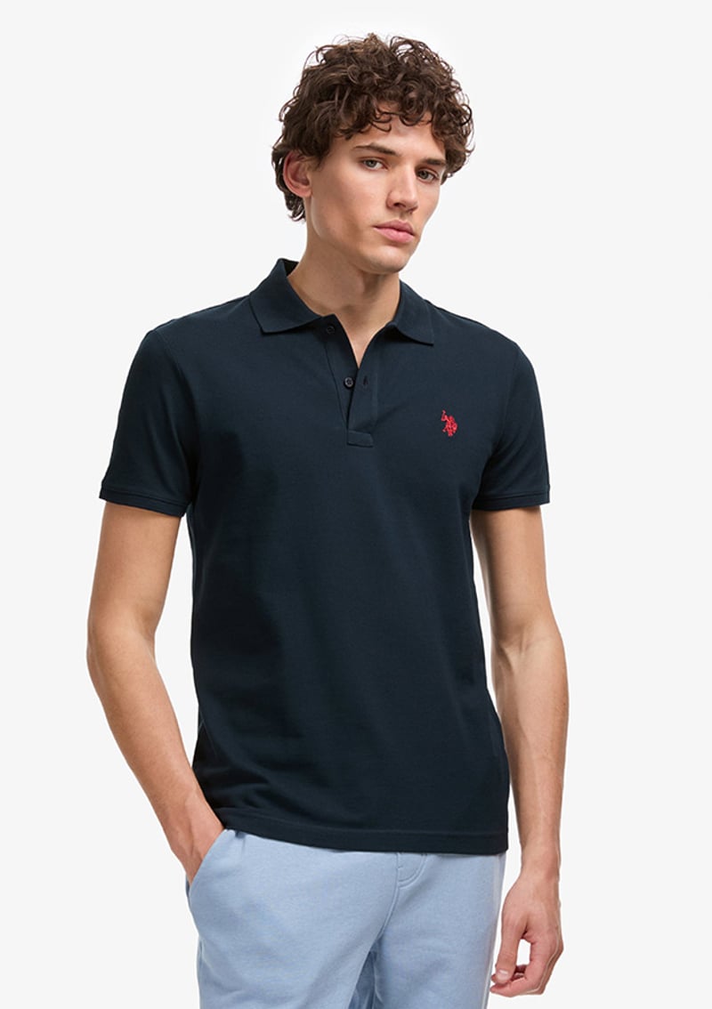 T117223311.Pu-8731 Erkek Lacivert T-shirt