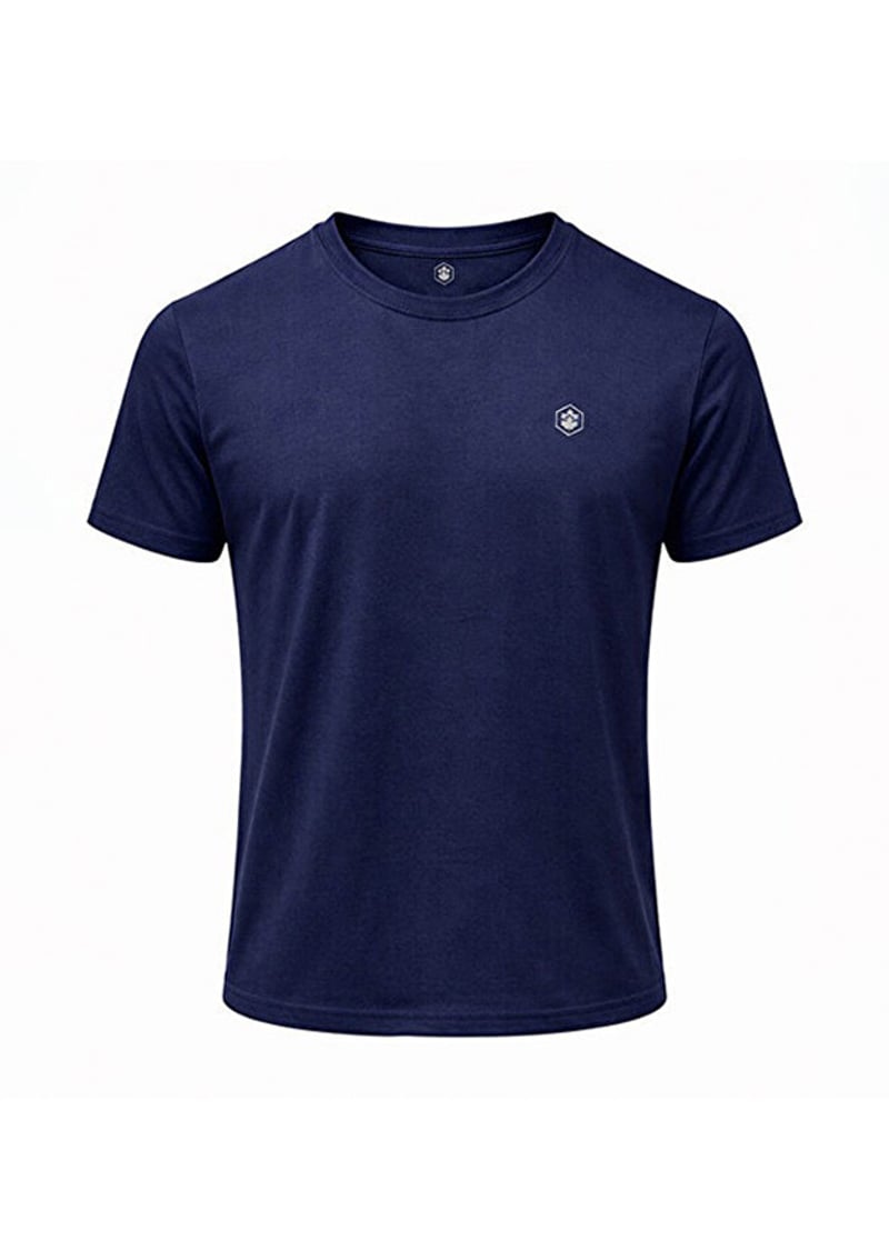 A10220442910010 Erkek Çocuk Lacivert Kısa Kol T-shirt