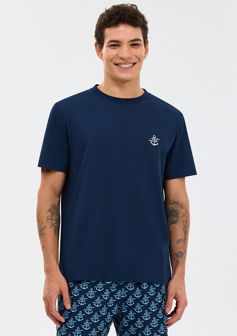 S2610117-0505 Erkek Çok Renkli Regular T-shirt