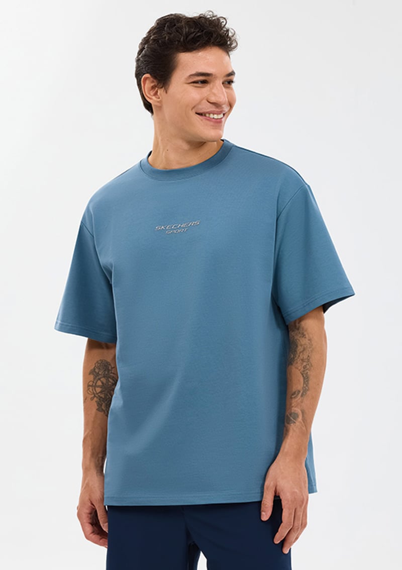 S231094-0558 Erkek Çok Renkli Oversize T-shirt