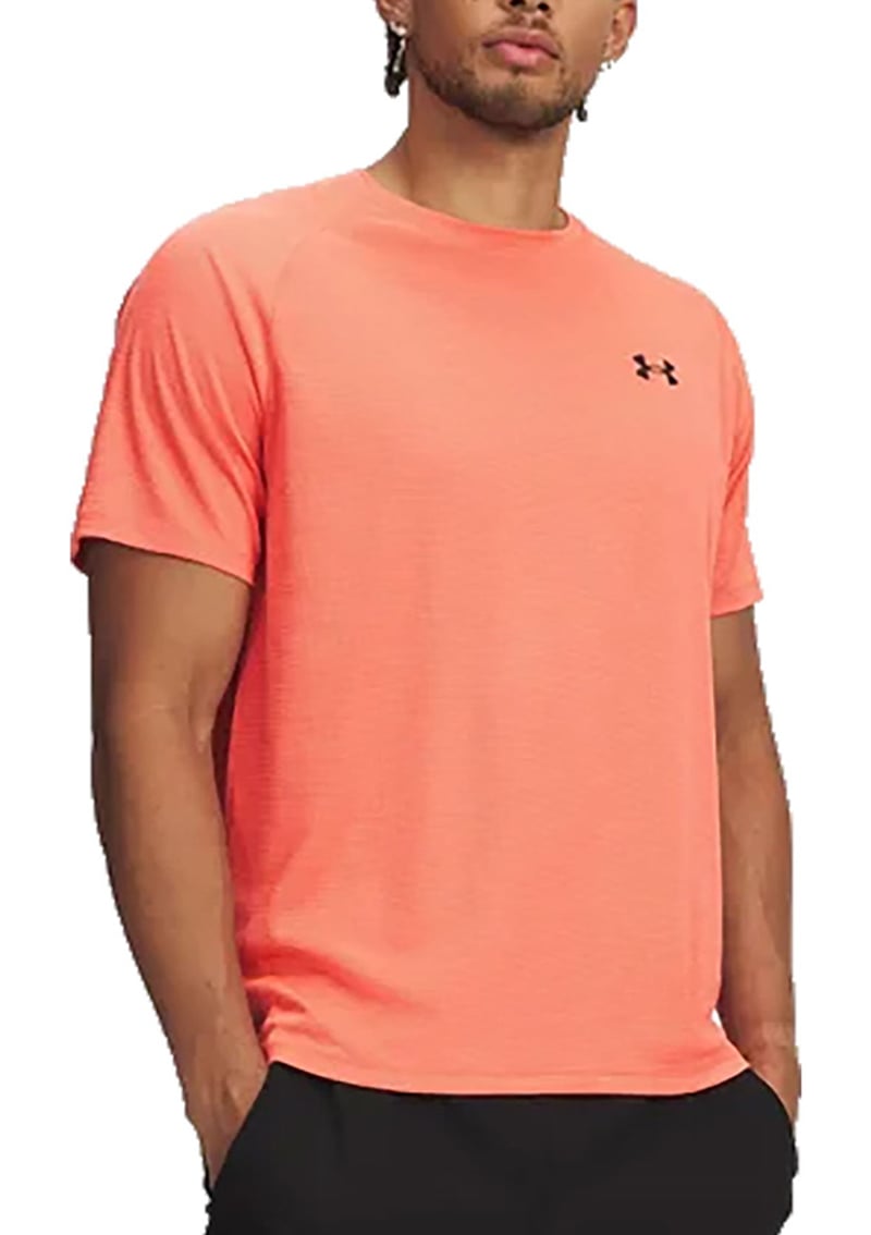1382796-690 Erkek Kırmızı Bisiklet Yaka T-shirt