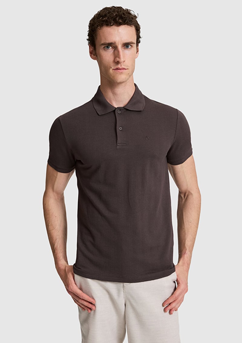 T117230098.Pu-11050 Erkek Kahverengi T-shirt