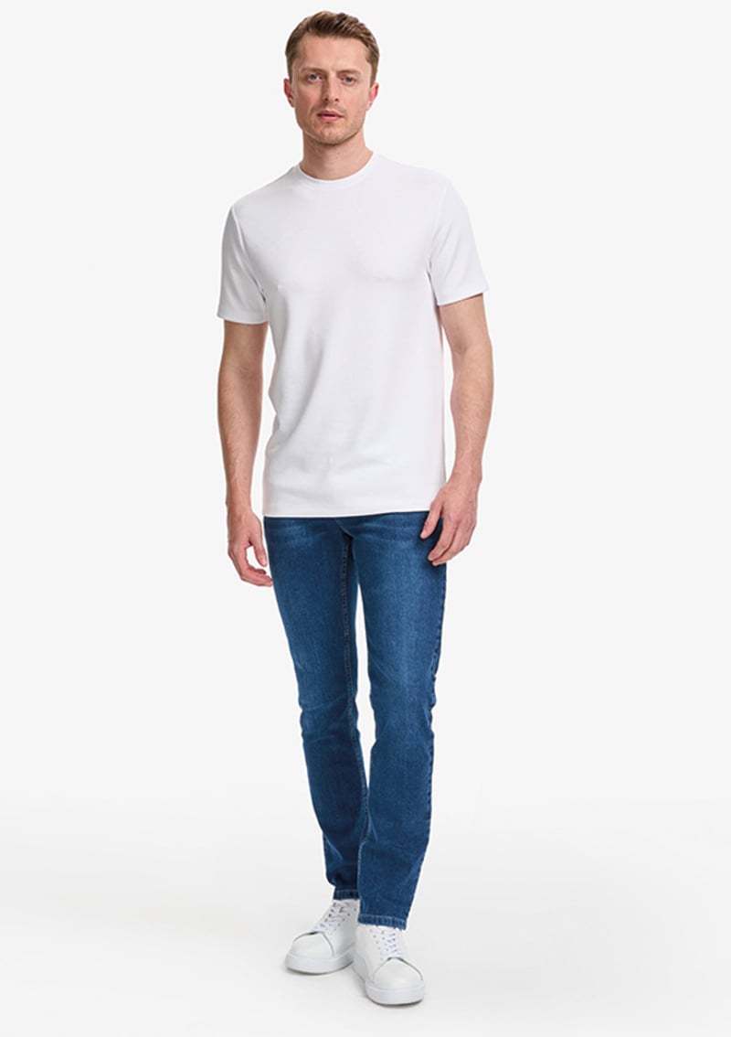 T117207084.Pu-11140 Erkek Mavi Jean Pantolon