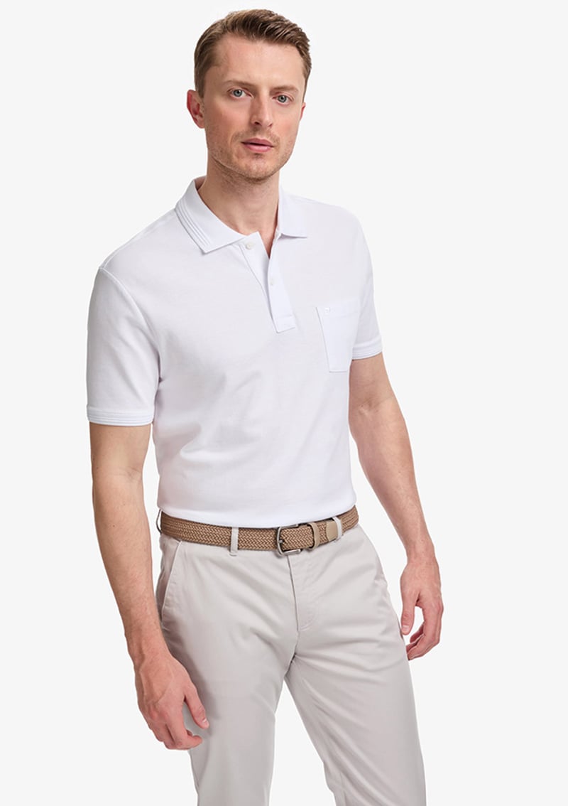 T117186561.Pu-8963 Erkek Beyaz Basic T-shirt