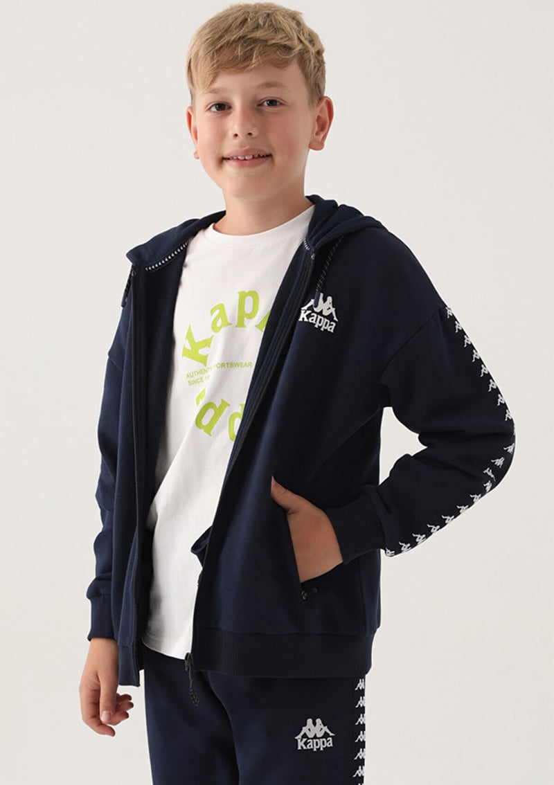 371S8Ww Erkek Çocuk Lacivert Sweatshirt