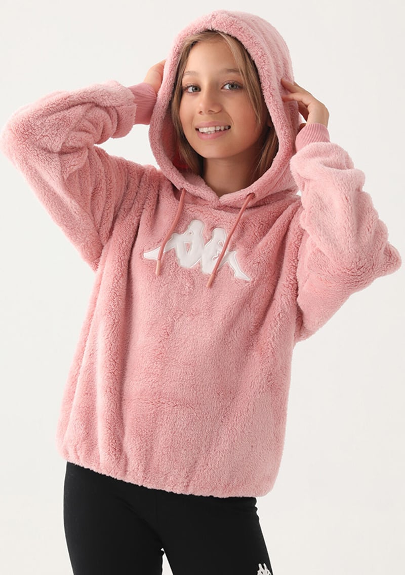 351Q6Mw Kız Çocuk Pembe Sweatshirt