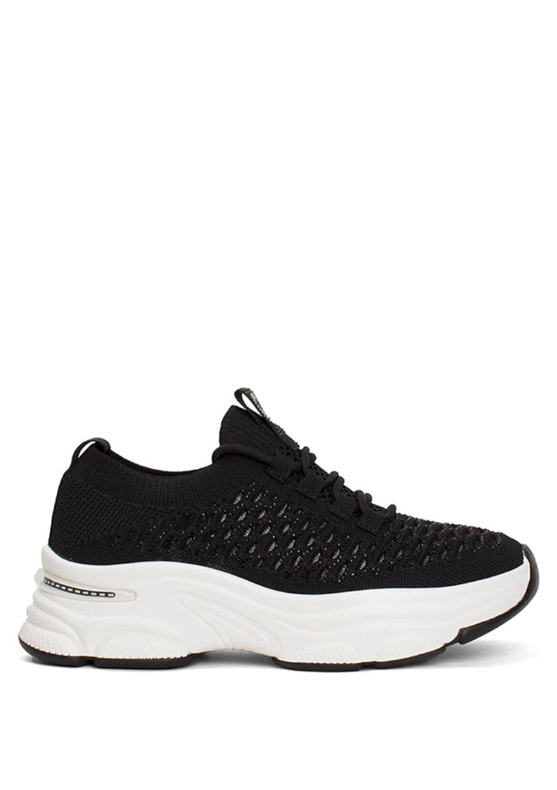 24Y309-3 Sy Kadın Siyah Sneaker