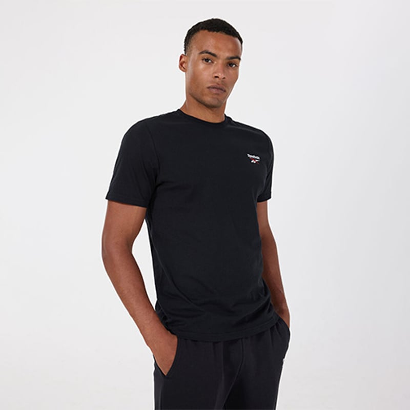 Lc 8031 Erkek Siyah Kısa Kol T-shirt