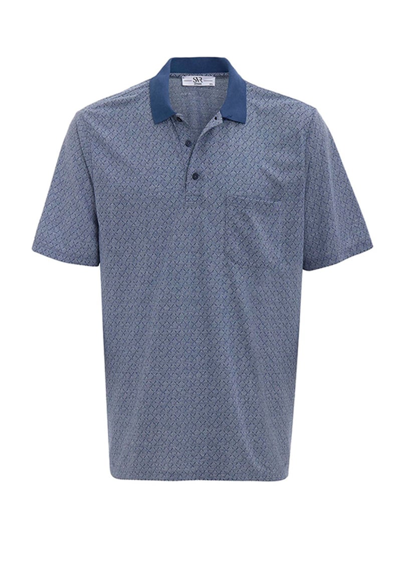 Ts1014000420 Erkek Lacivert Polo Yaka T-shirt