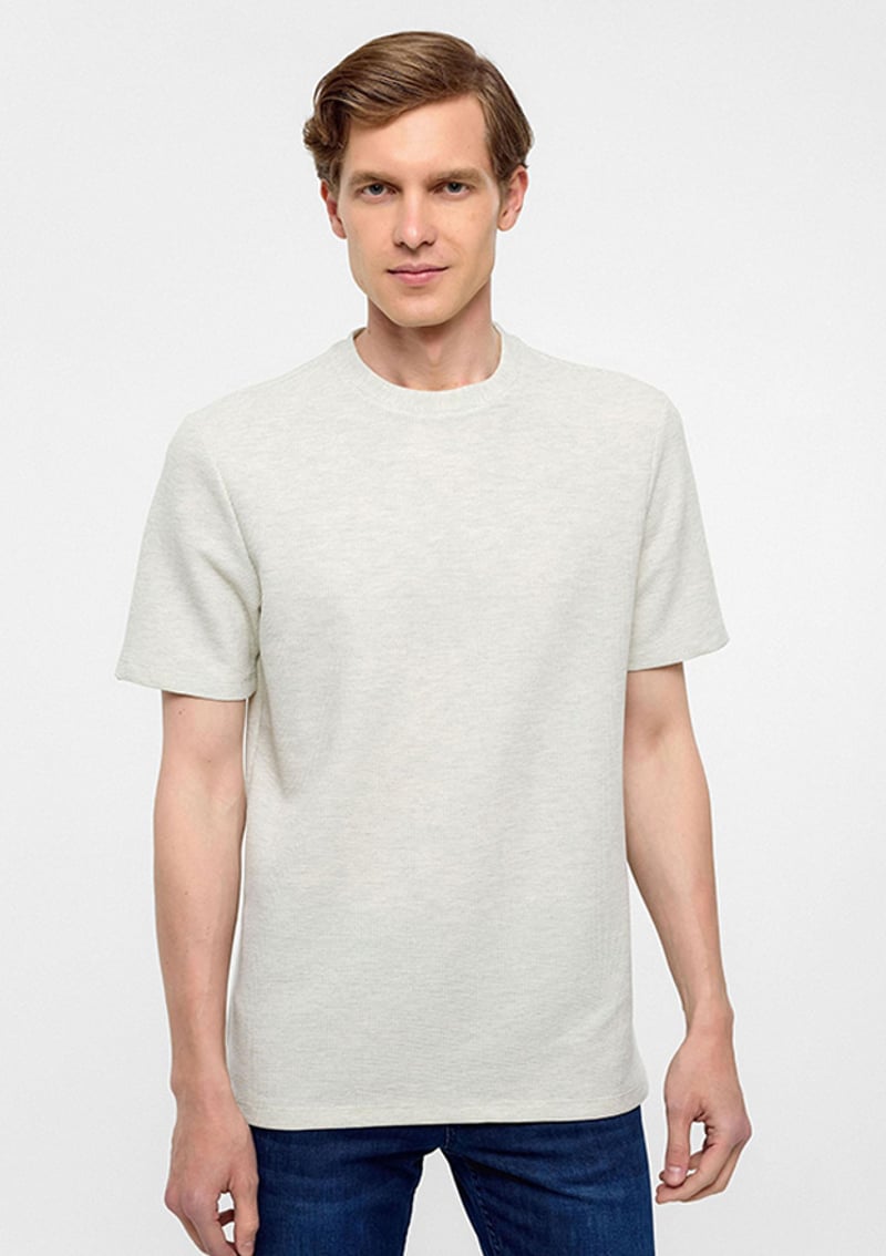 Ts1014000453 Erkek Yeşil O Yaka T-shirt