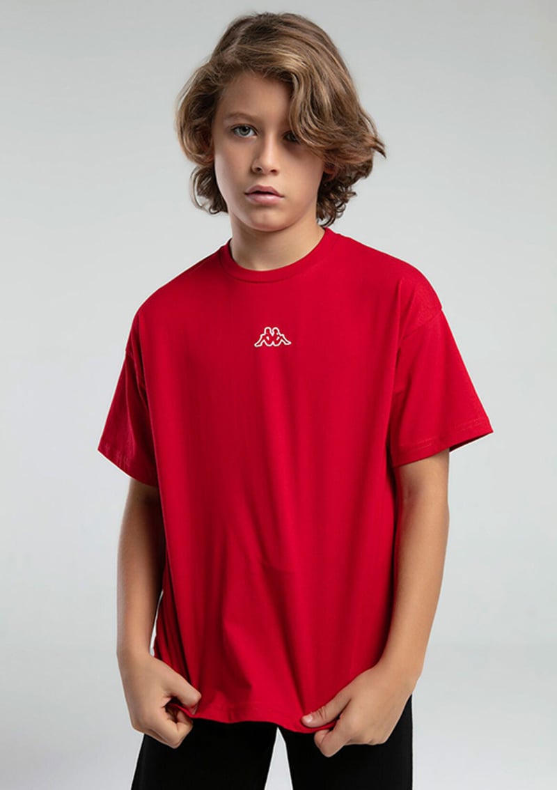 37226Gw Erkek Çocuk Kırmızı T-shirt
