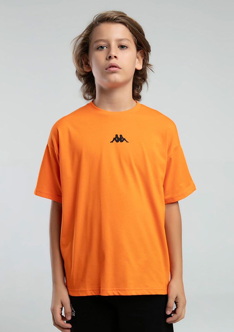 38257Pw Erkek Çocuk Turuncu T-shirt