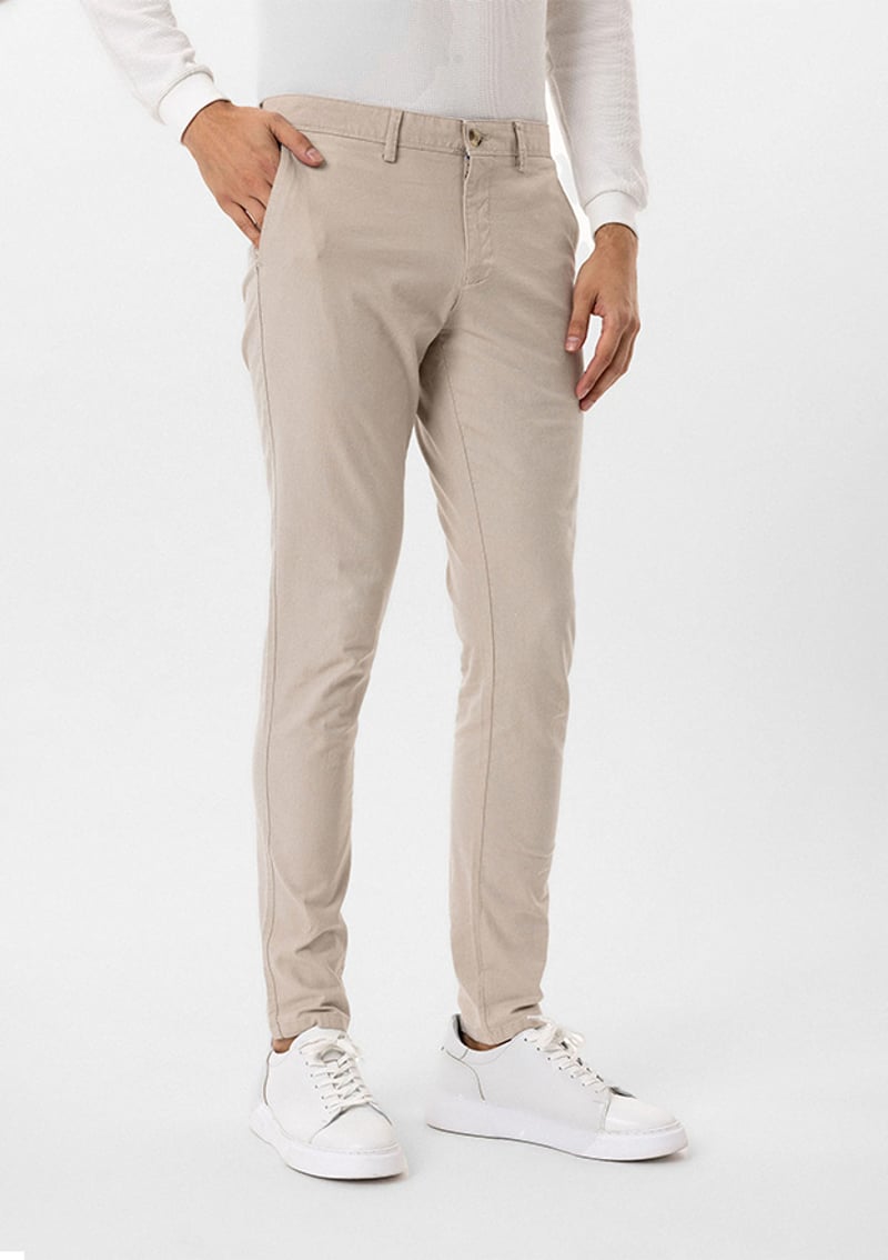 Pn2020500619 Erkek Bej Pantolon