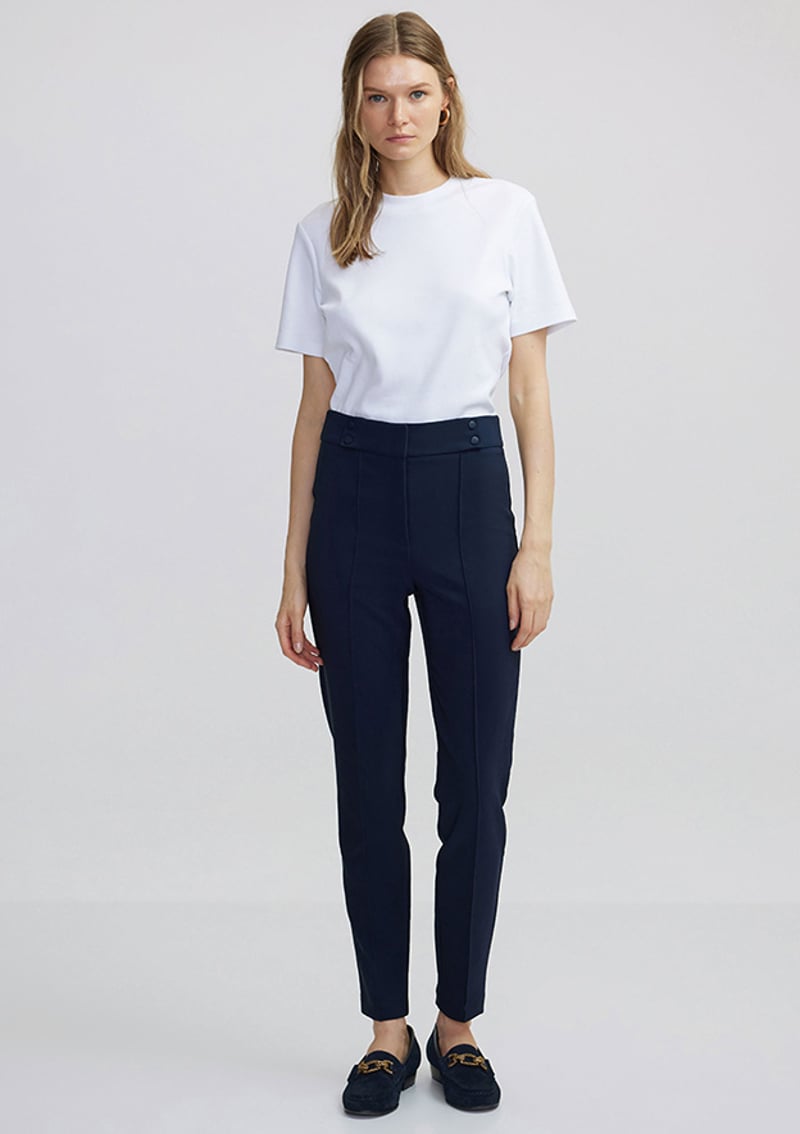 Iw6240003159 Kadın Lacivert Pantolon