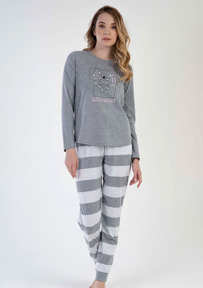 3031530000 Kadın Gri Pijama