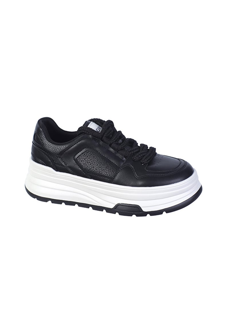 Y25.117.01 Kadın Siyah Sneaker