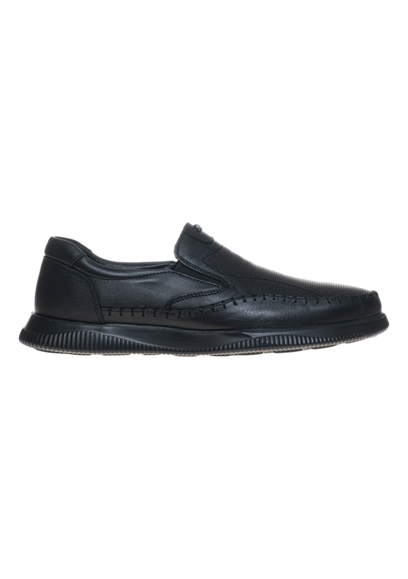 9040 Merdane Ayakkab Erkek Siyah Casual Ayakkabı