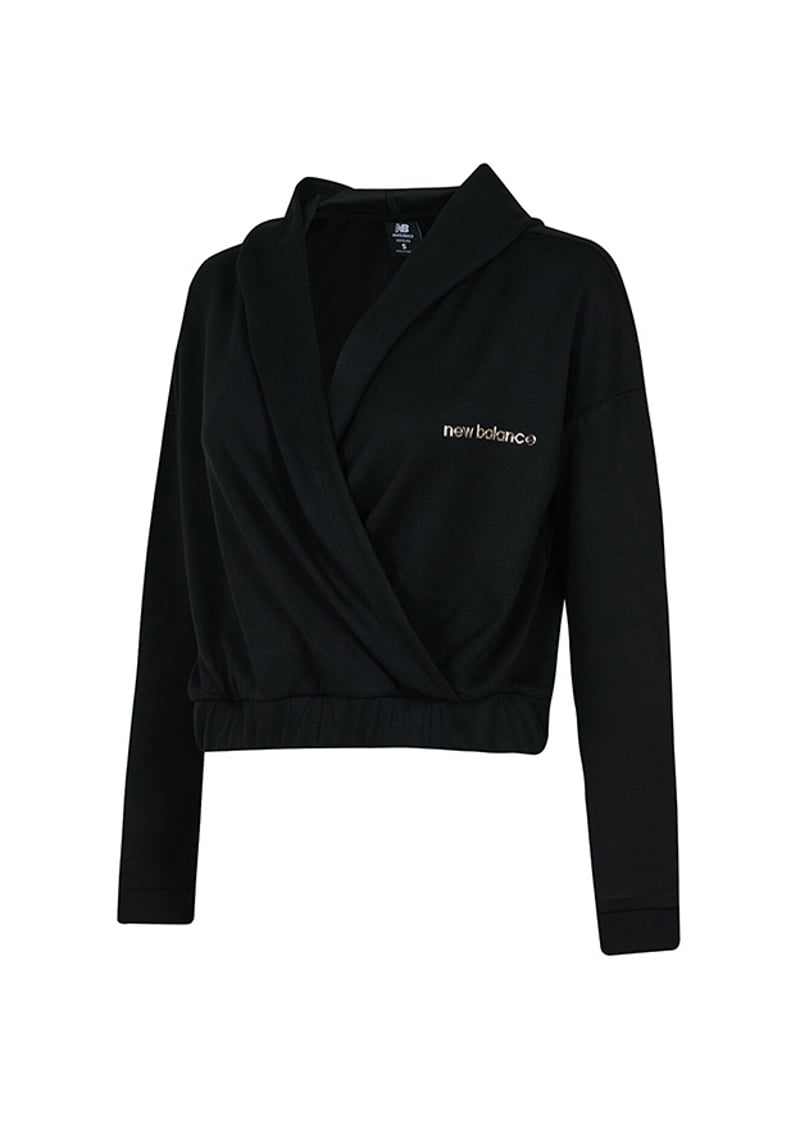 - WNH1614-BK Kadın Siyah Kapüşonlu Sweatshirt