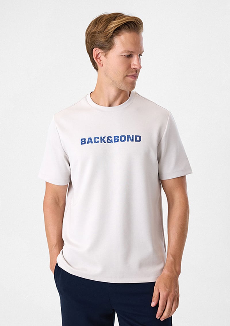BTS1008500000 Erkek Gri Basic T-Shirt