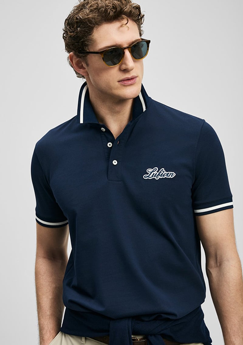 Artos - 111040249 Erkek Lacivert Polo Yaka T-Shirt