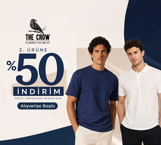 The Crow 2.Ürüne %50 İndirim