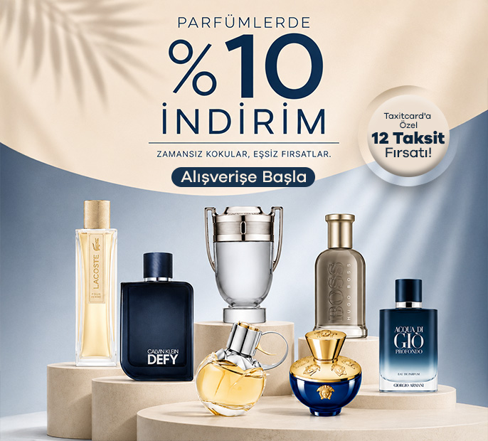 Parfüm %10 indirim