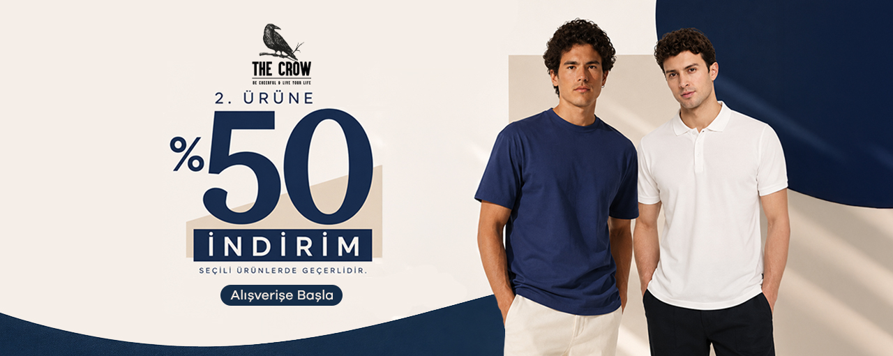 The Crow 2.Ürüne %50 İndirim